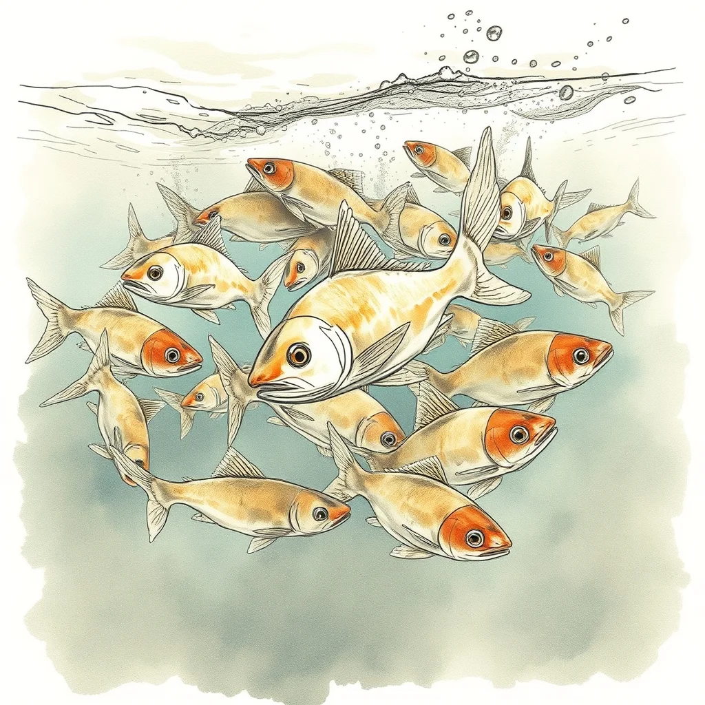 Download 2,327 AI Images in Vintage Pencil and Watercolor Sketch Style, Free to Use + Ready-to-Paste Captions, Alt Text & Keywords