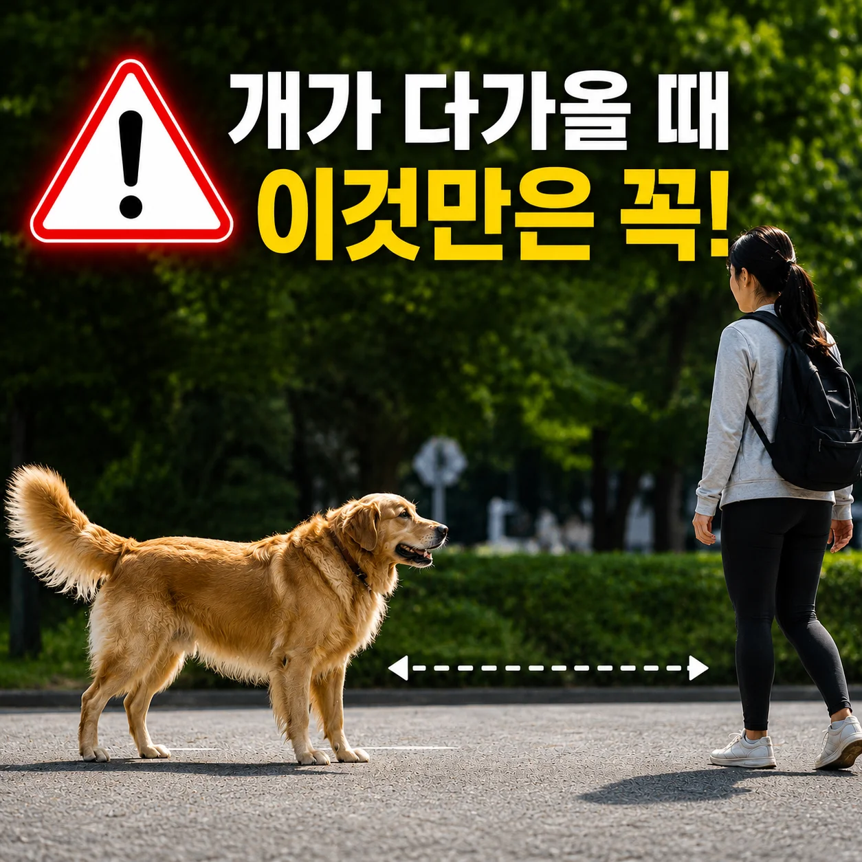 입마개 미착용 대형견 대면 시 슬기로운 대처 가이드 썸네일